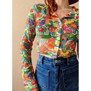 Daisy Street NWT Groovy Women's Top